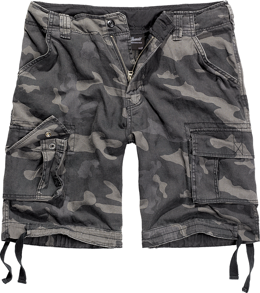 Brandit Utility Cargo Shorts dark camo