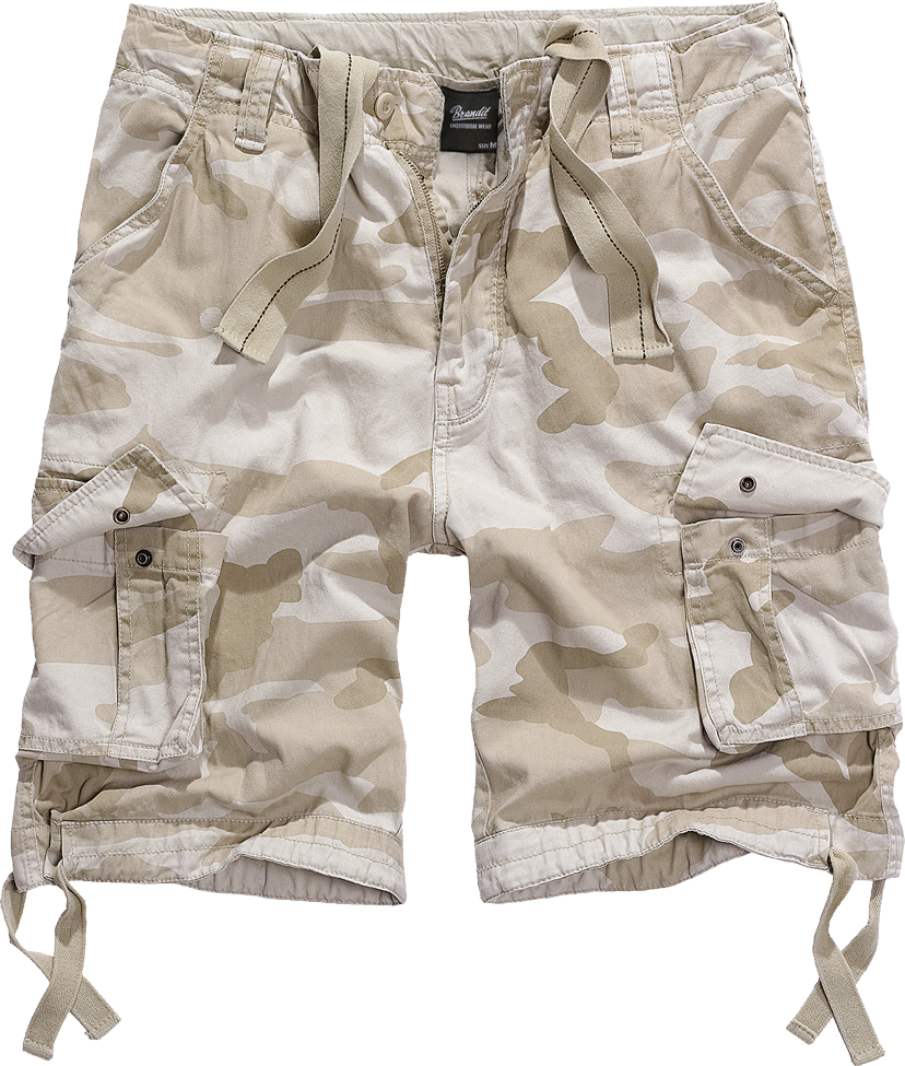 Brandit Utility Cargo Shorts light camo front