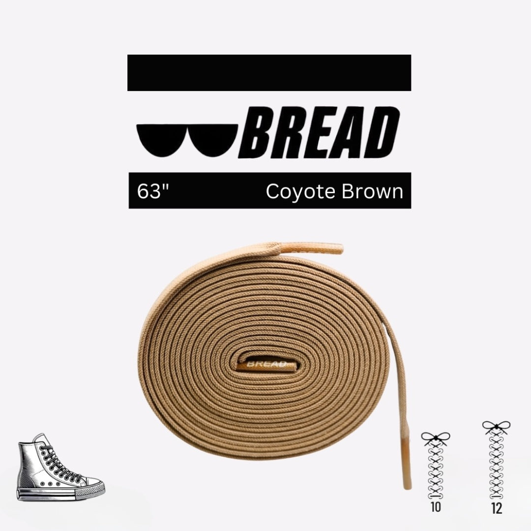 Tactical Coyote Brown Shoelaces