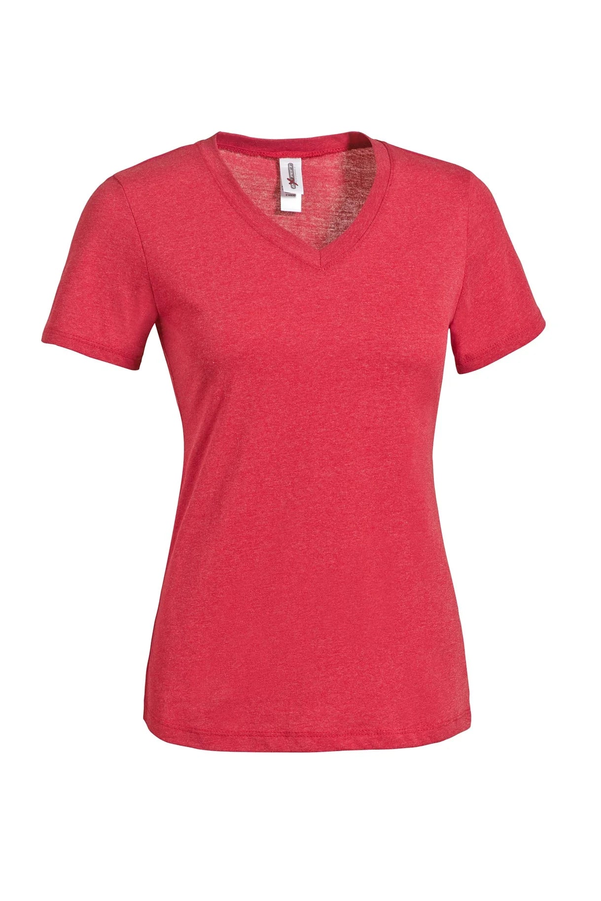 Red t-shirt on a white background