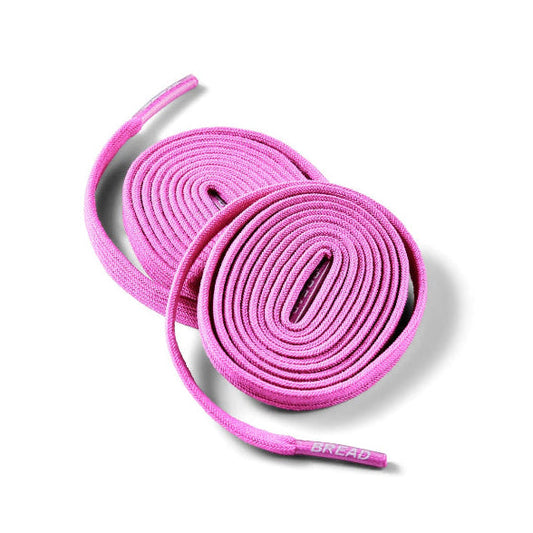 Pink Stretch Shoelaces