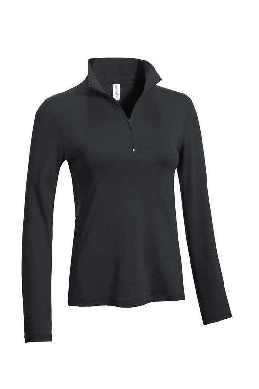 Women's Quarter Zip Pullover Track Jacket