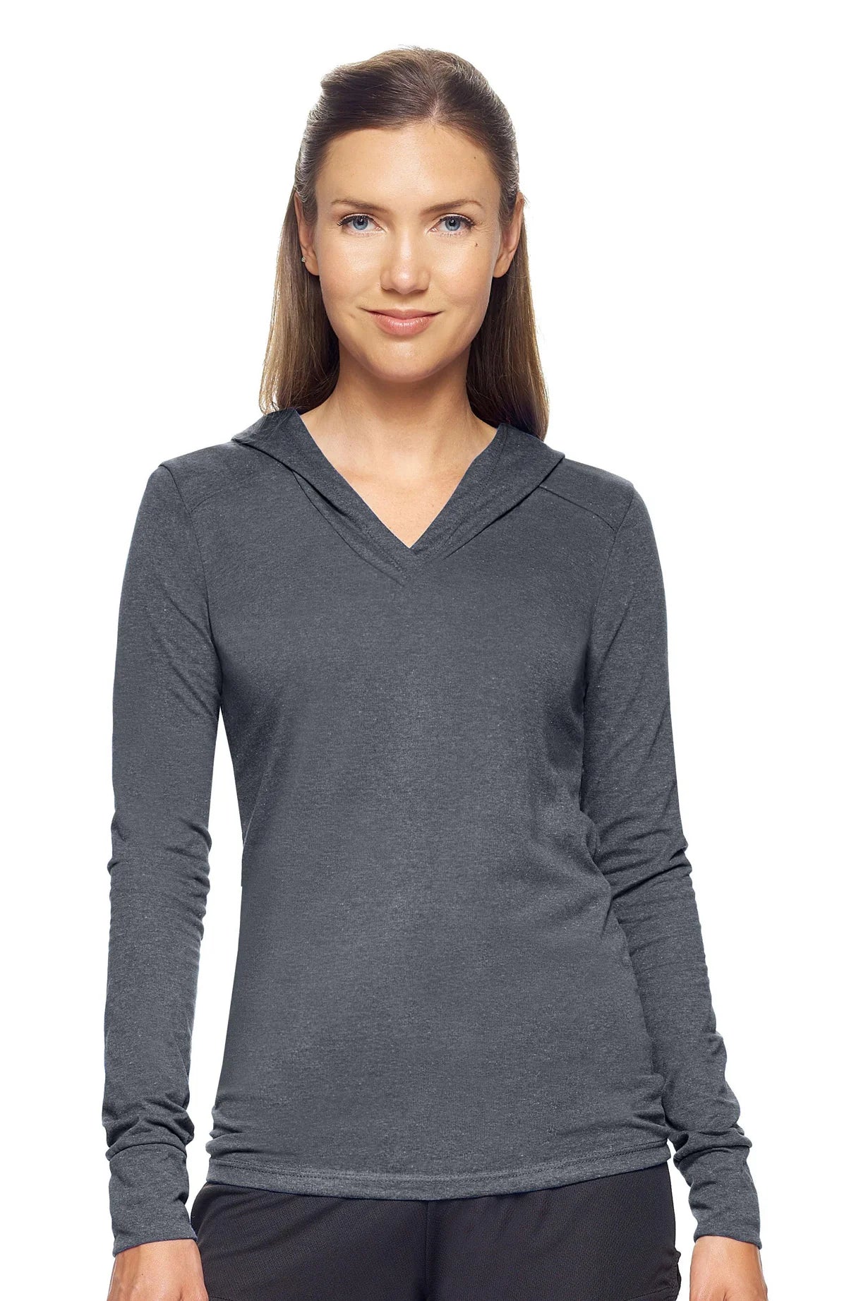Women's Smooth Hoodie with Sleeve Cuffs