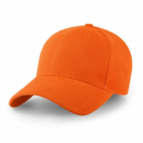 Baseball Cap and Hat orange