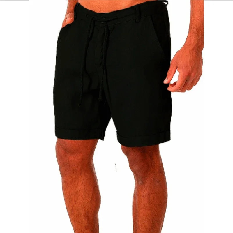 Men's Cotton Linen Shorts