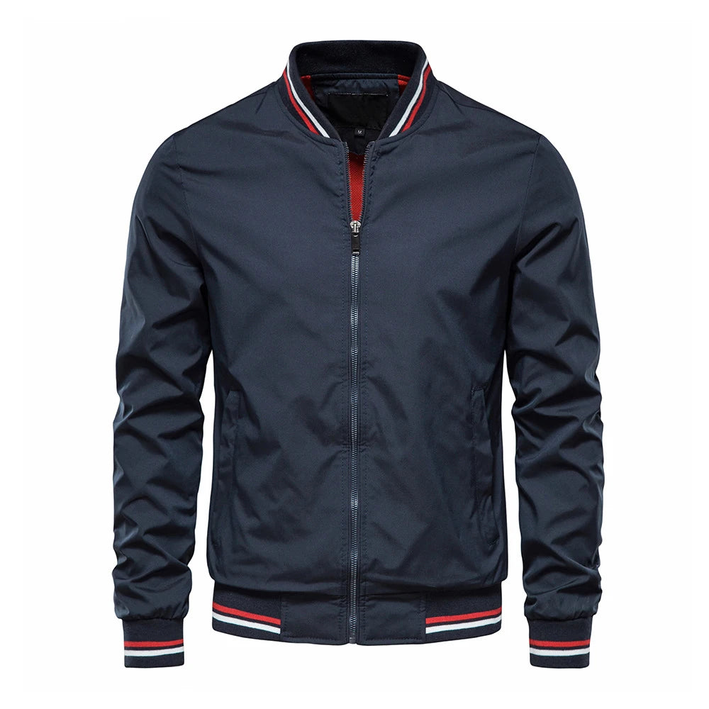 Classic Fit Men's Bomber Jacket