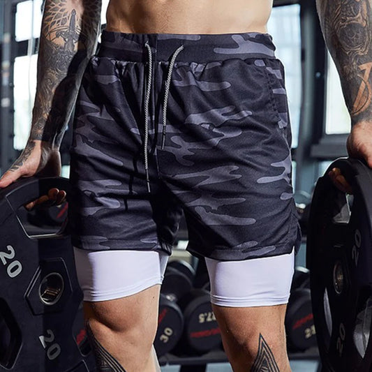 Men's Running and Fitness Shorts with Internal Storage