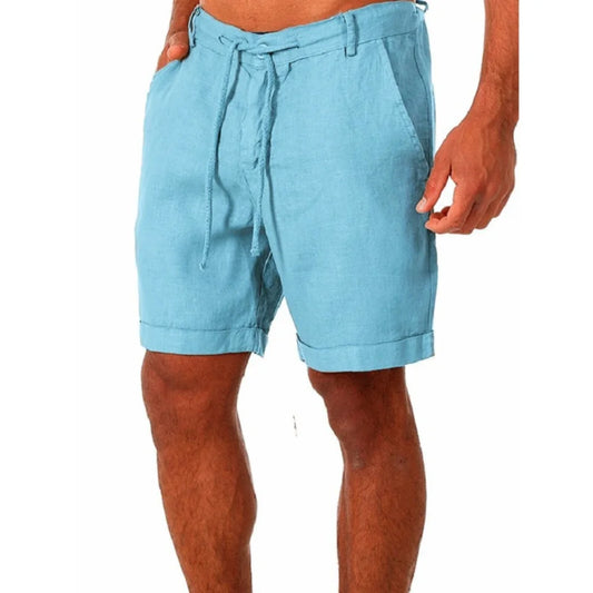 Men's Cotton Linen Shorts