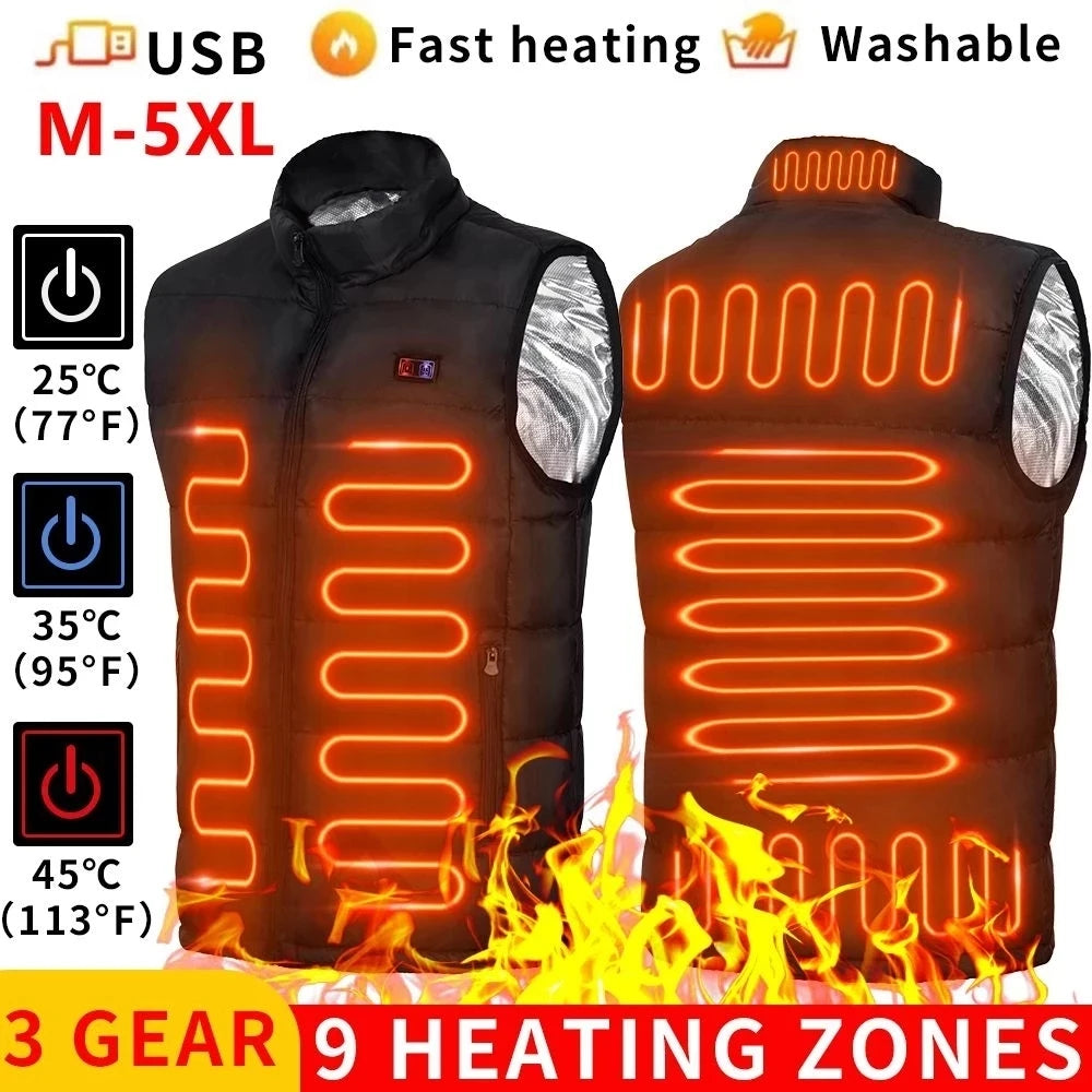 Men's Heated Winter Vest