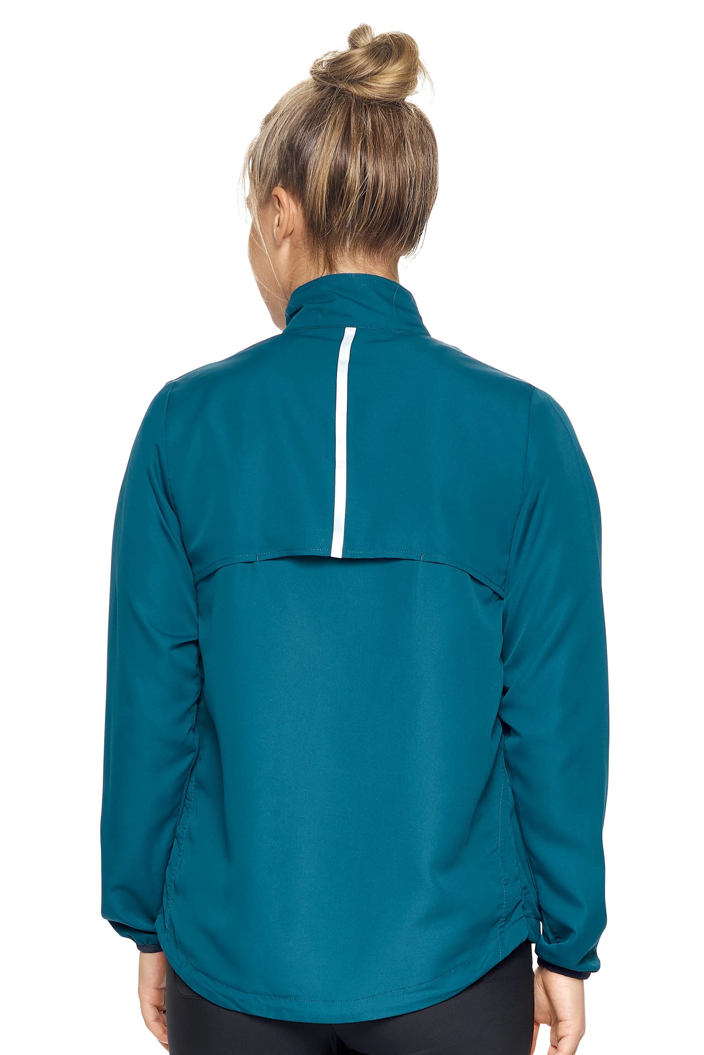 Women's Rain Jacket with Headphone Port
