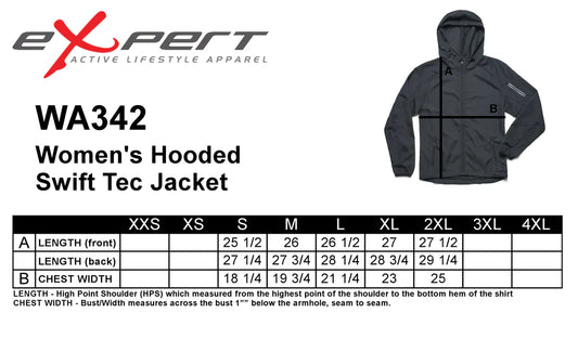 Women's Black Water Resistant Jacket size jacket