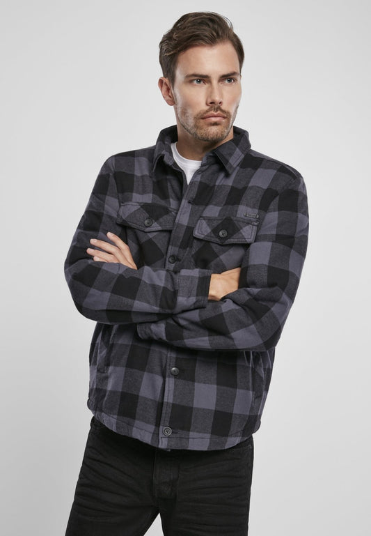 Brandit Flannel Check Shirt Long Sleeve
