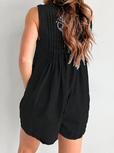 Women's Denim Styled Romper