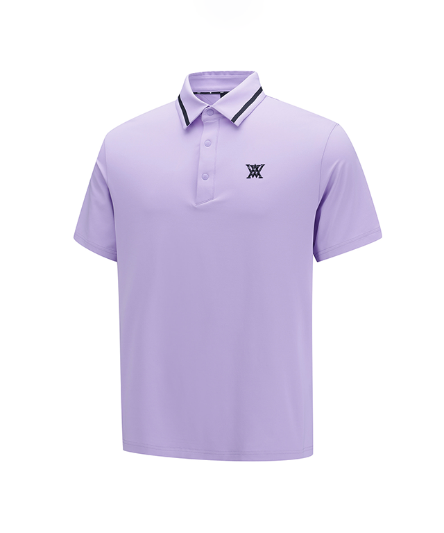 Golf Shirt Lavender Mens Polo Shirt Lavender Men's ANEW Golf Polo