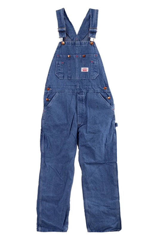 Round House Stone Washed Bib Overalls