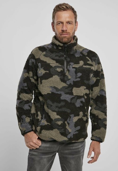 Brandit Fleece Quarter Zip Pullover