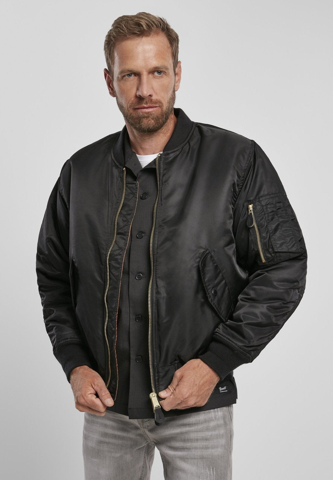 Men's MA1 Nylon Bomber Jacket – Plain Clothing Store