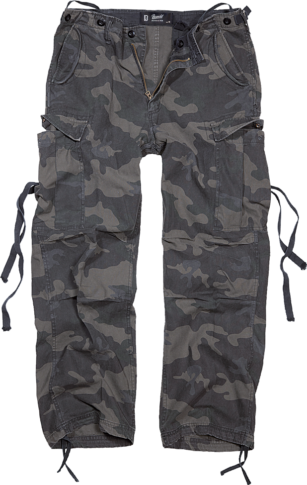 Brandit M-65 Cargo Pants camo dark