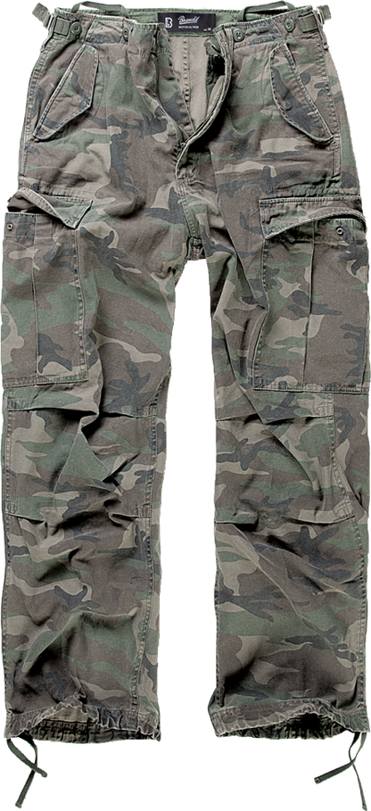 Brandit M-65 Cargo Pants woodland camo