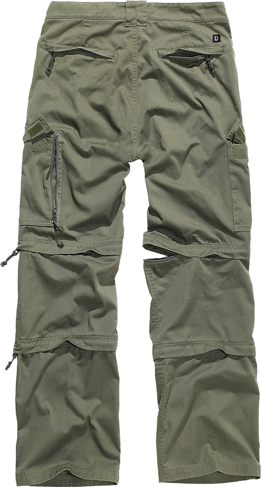 Brandit Hiking Outdoor Pants olive back