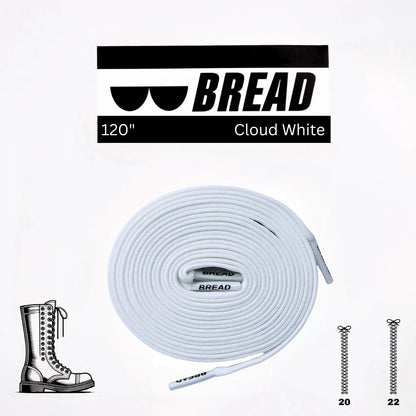 Cloud White Shoelaces