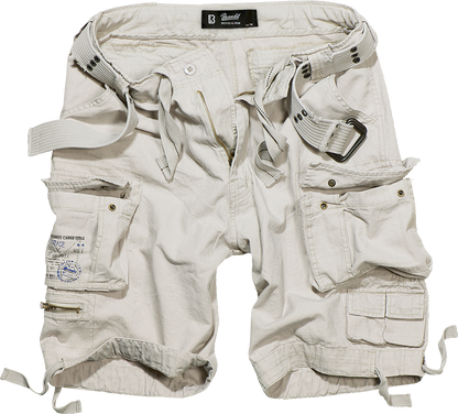 Brandit Relaxed Cargo Shorts white