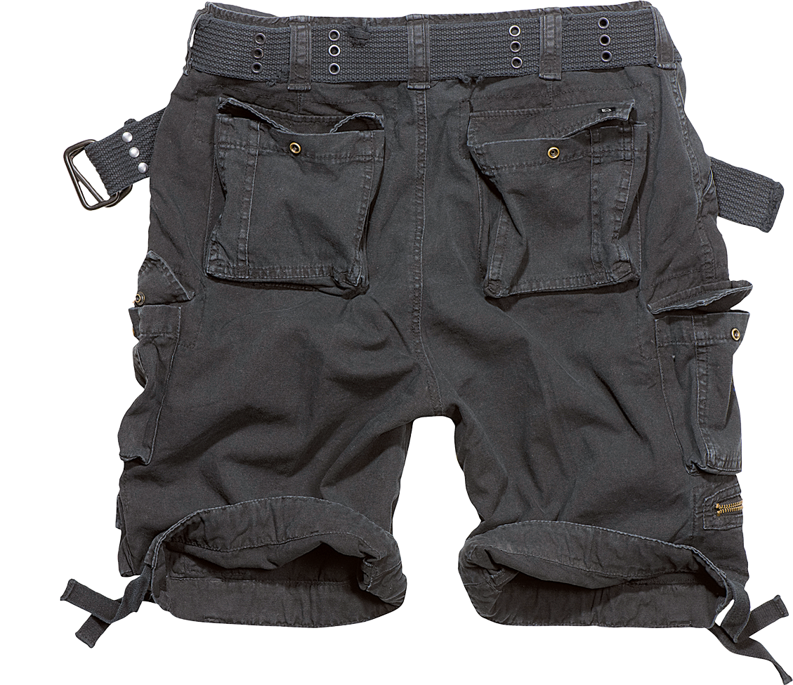 Brandit Relaxed Cargo Shorts grey black