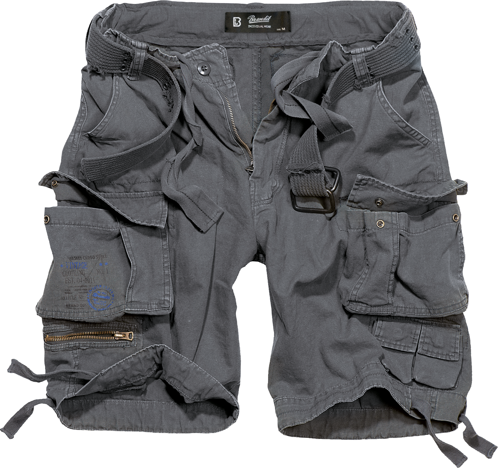 Brandit Relaxed Cargo Shorts grey