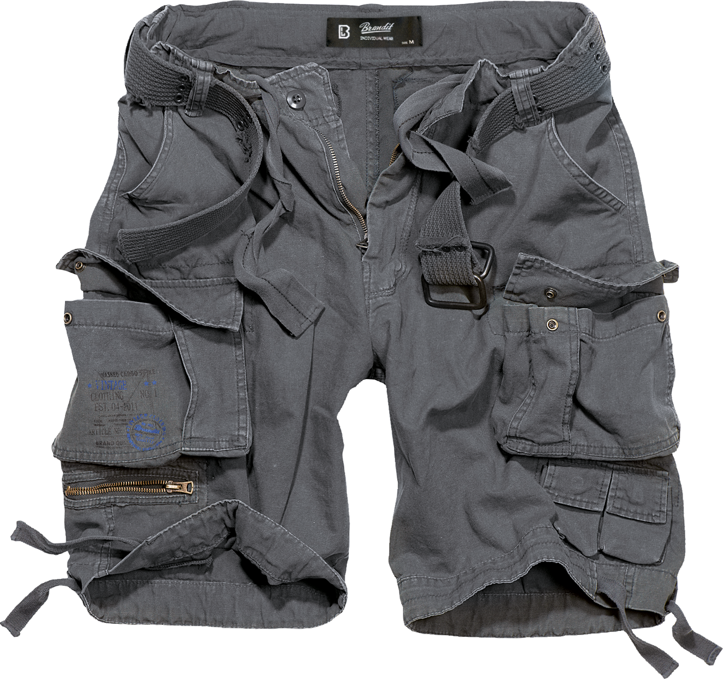 Brandit Relaxed Cargo Shorts grey