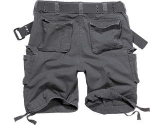 Brandit Relaxed Cargo Shorts grey back