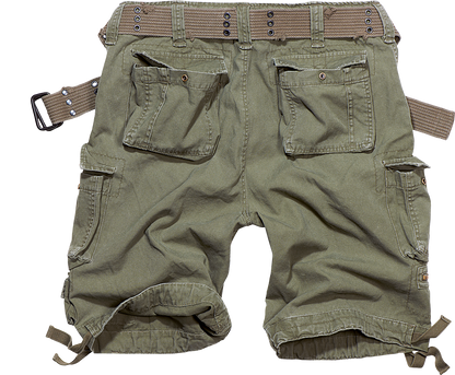 Brandit Relaxed Cargo Shorts olive back