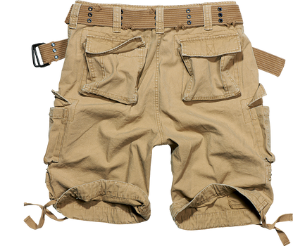 Brandit Relaxed Cargo Shorts beige back