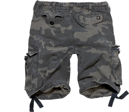 Brandit Classic Cargo Shorts dark camo back