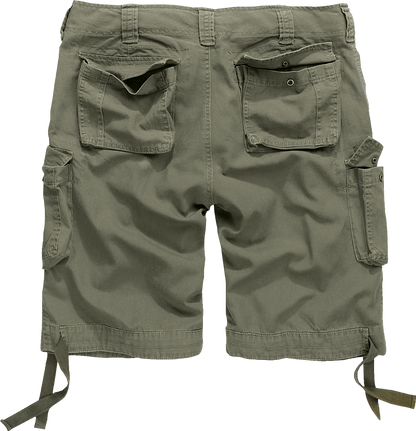 Brandit Utility Cargo Shorts olive back