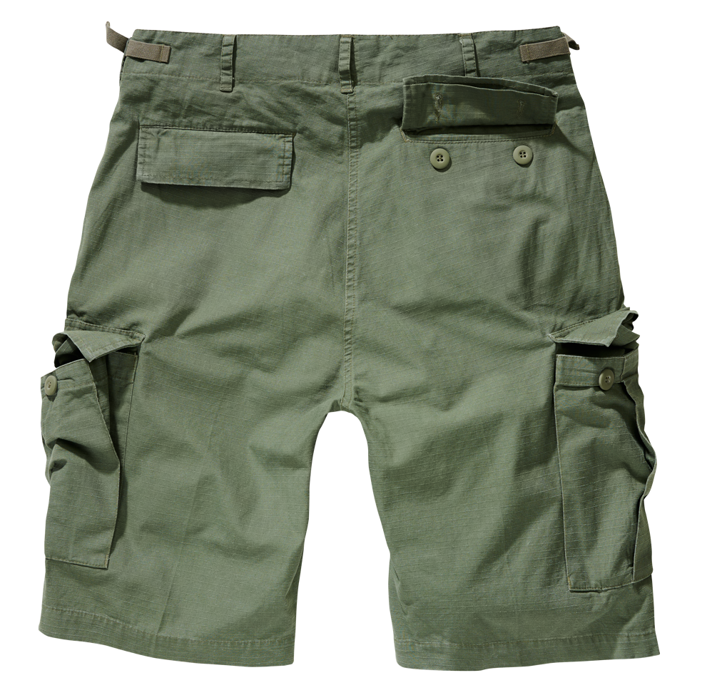 Brandit BDU Ripstop Cargo Shorts olive back