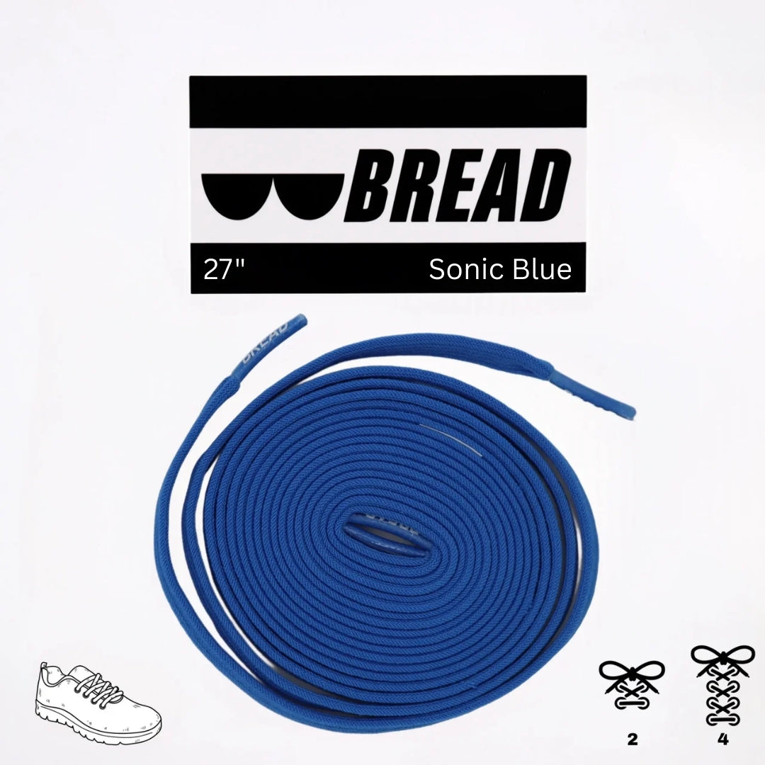 Sonic Blue Shoelaces