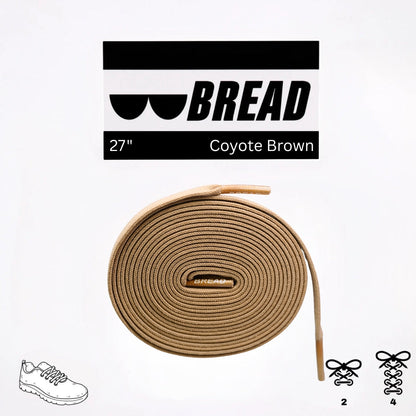 Tactical Coyote Brown Shoelaces