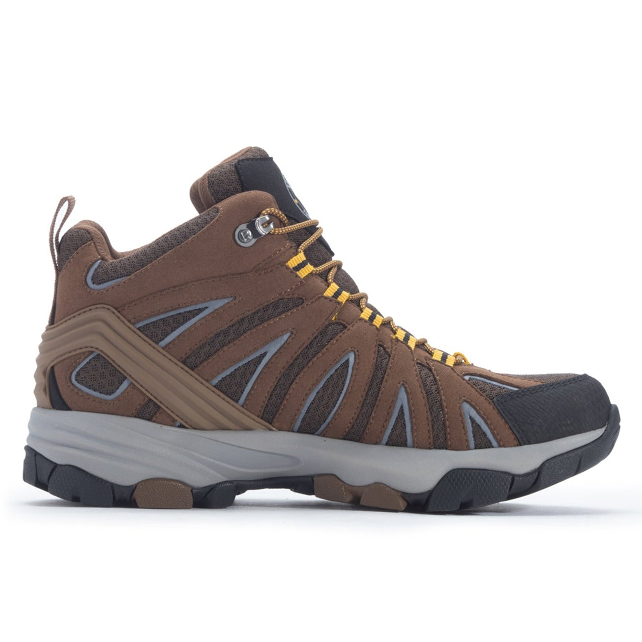 Bedrock Brown 6 Inch Waterproof Hiking Boots with VIBRAM