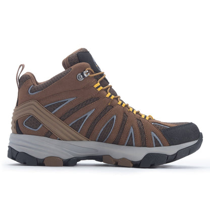 Bedrock Brown 6 Inch Waterproof Hiking Boots with VIBRAM