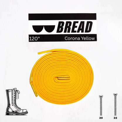 Corona Yellow Shoelaces