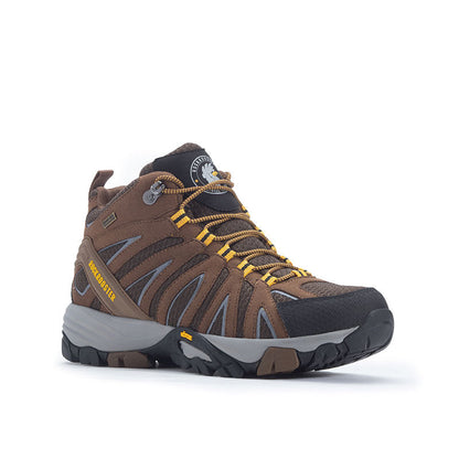 Bedrock Brown 6 Inch Waterproof Hiking Boots with VIBRAM