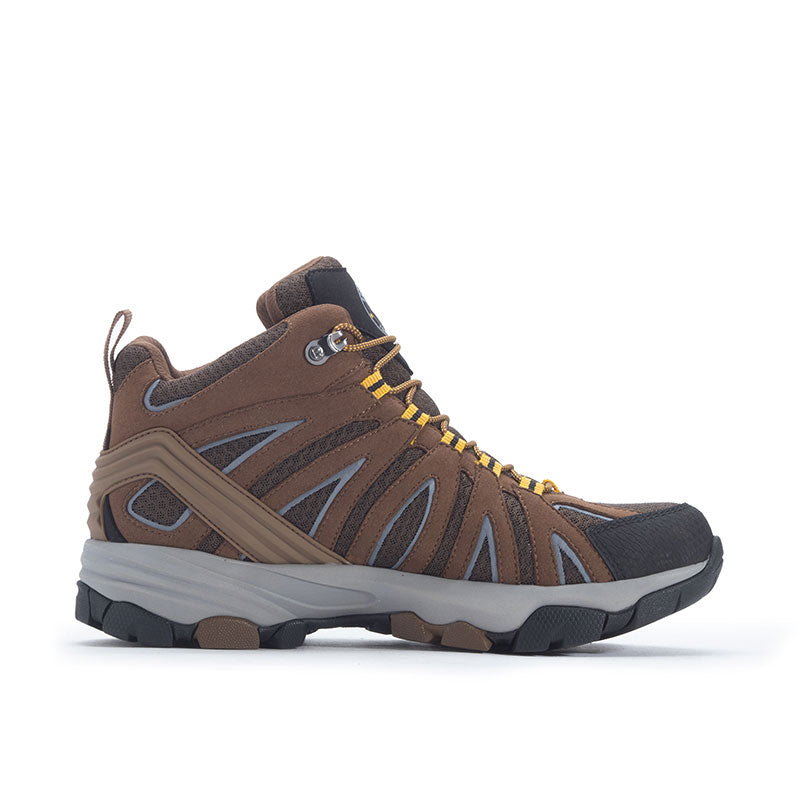 Bedrock Brown 6 Inch Waterproof Hiking Boots with VIBRAM