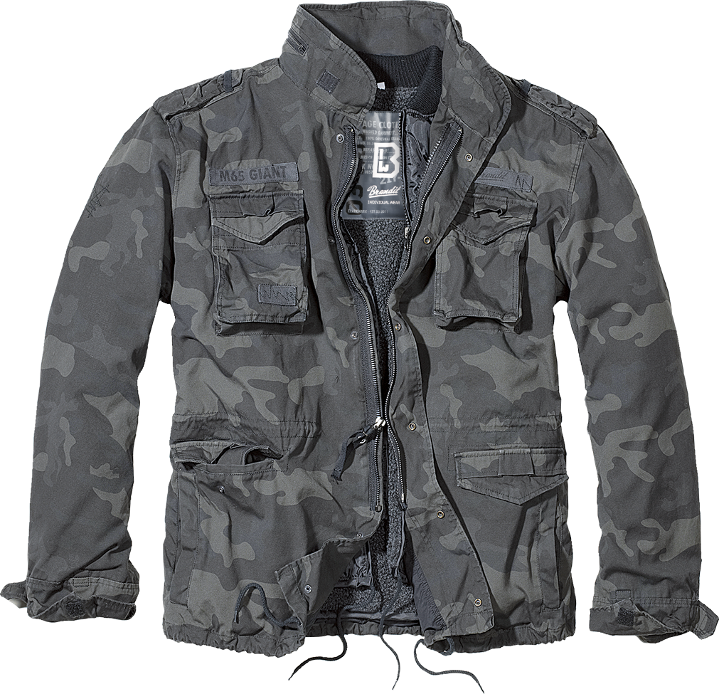 Brandit M-65 Premium Field Jacket dark camo