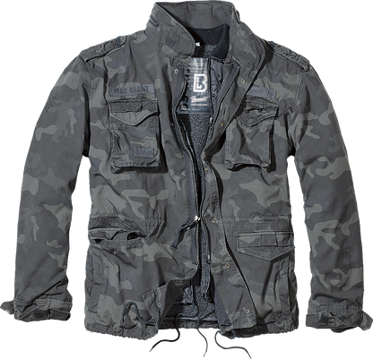 Brandit M-65 Premium Field Jacket dark camo