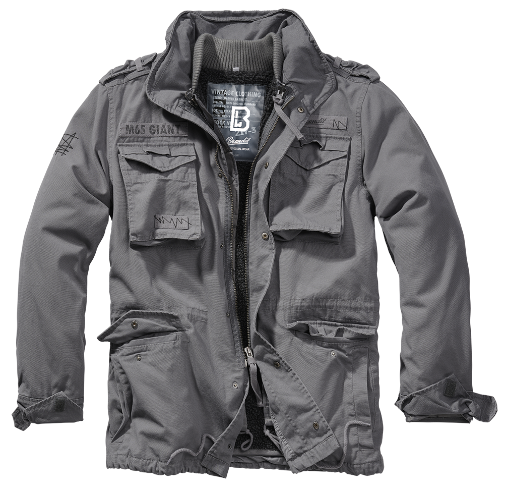 Brandit M-65 Premium Field Jacket grey
