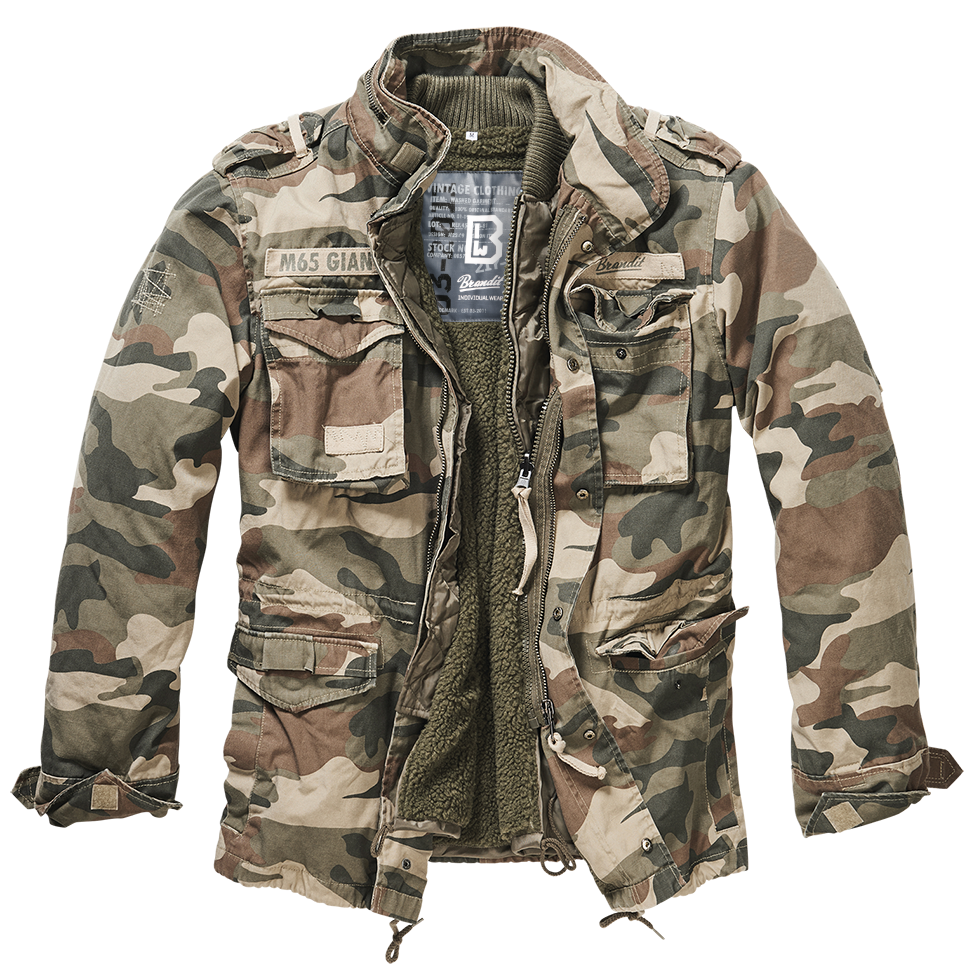 Brandit M-65 Premium Field Jacket light woodland