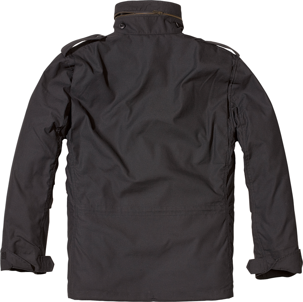 Brandit M-65 Classic Field Jacket black back