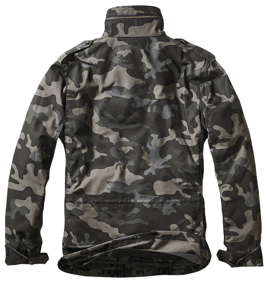 Brandit M-65 Classic Field Jacket dark camo back