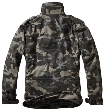 Brandit M-65 Classic Field Jacket dark camo back