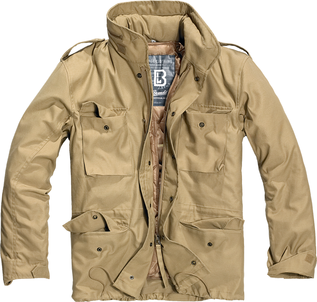 Brandit M-65 Classic Field Jacket beige front